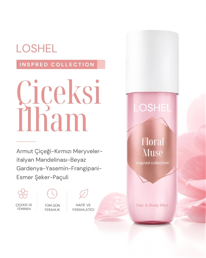 floralmuse Hair&Body Mist 100ml FLORAL MUSE - Görsel 1