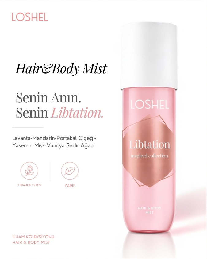 libtation Hair&Body Mist 100ml Libtation - Görsel 1