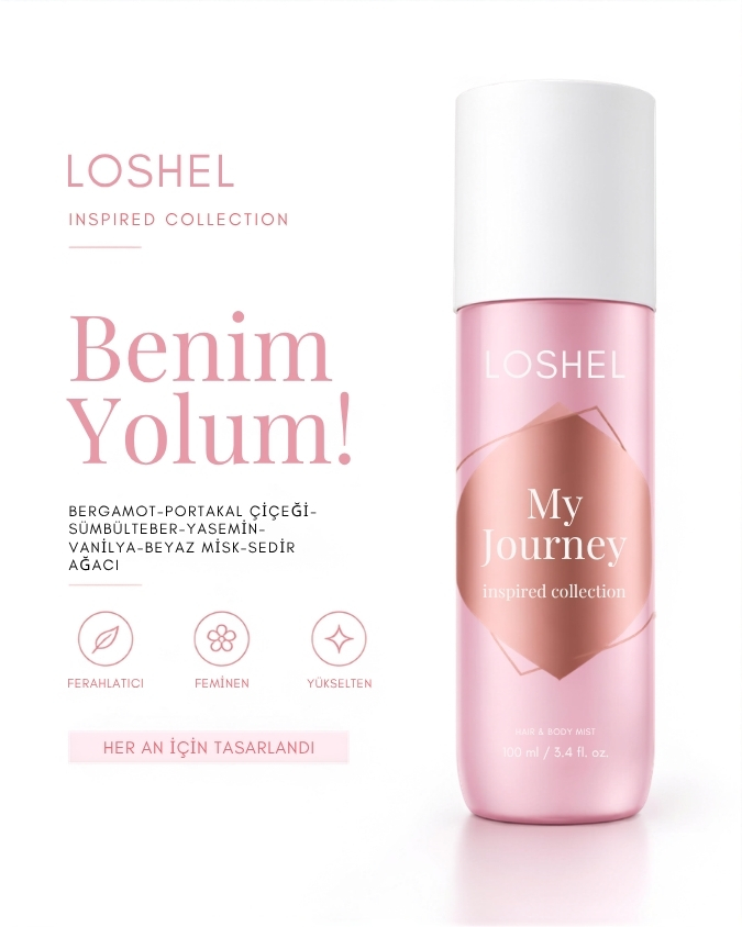 myjourney Hair&Body Mist 100ml MY JOURNEY - Görsel 1